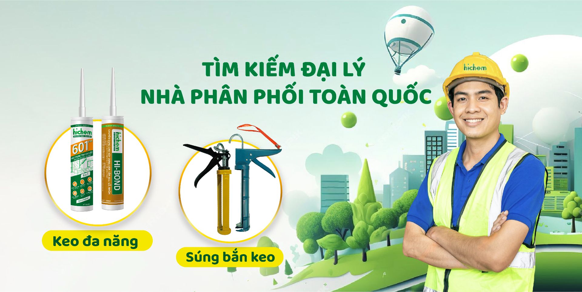Hichem tìm kiếm đại lý phân phối toàn quốc